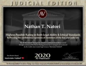 Nathan Natori 2020 AV Award